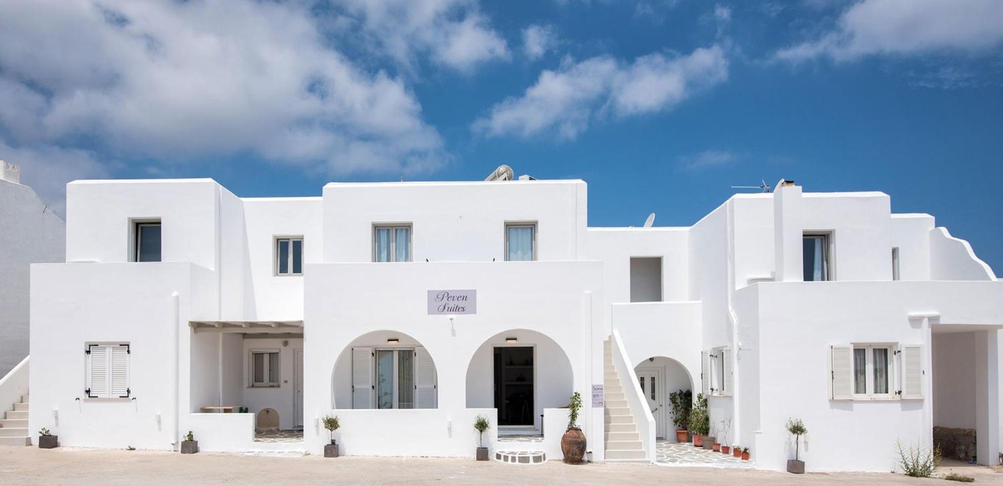 Peven Suites Náousa Exterior foto