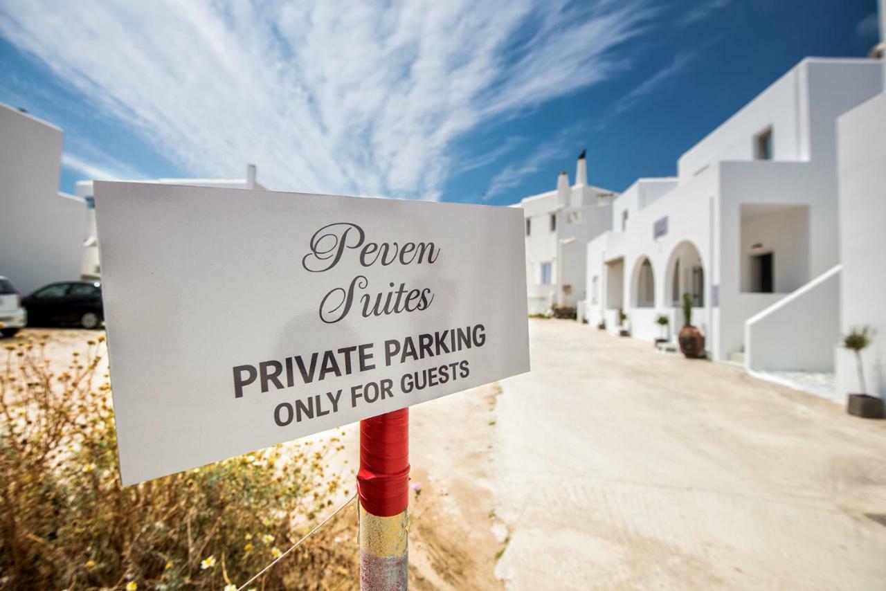 Peven Suites Náousa Exterior foto